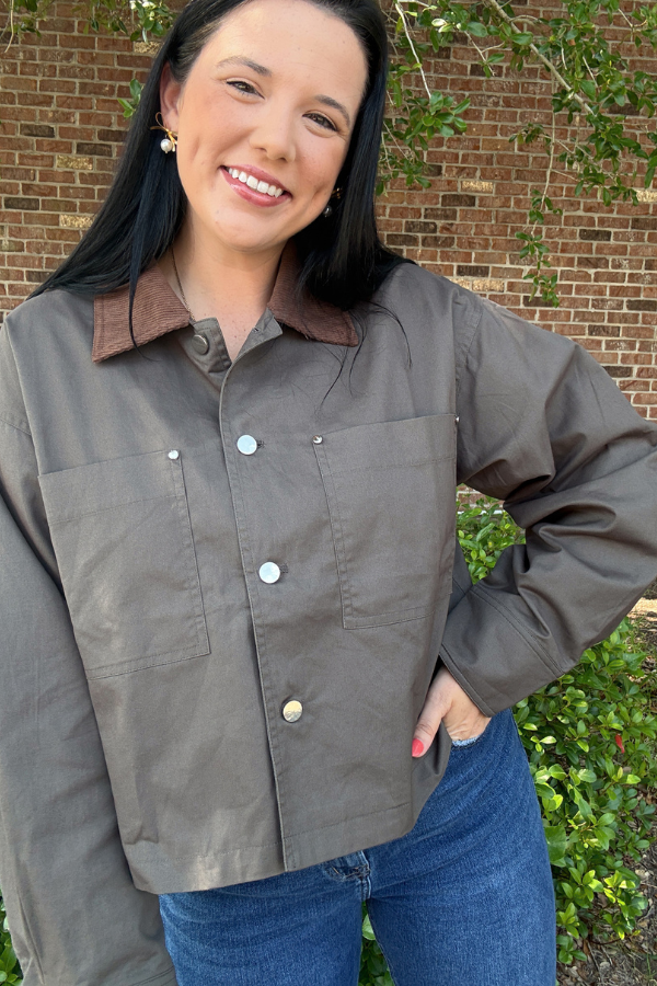 Dusty Charcoal Jacket - Shop Ravel