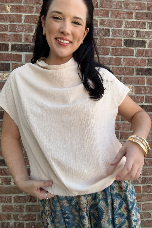 Simply Chic Textured Blouse