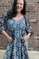 Floral Bloom Smocked Maxi Dress