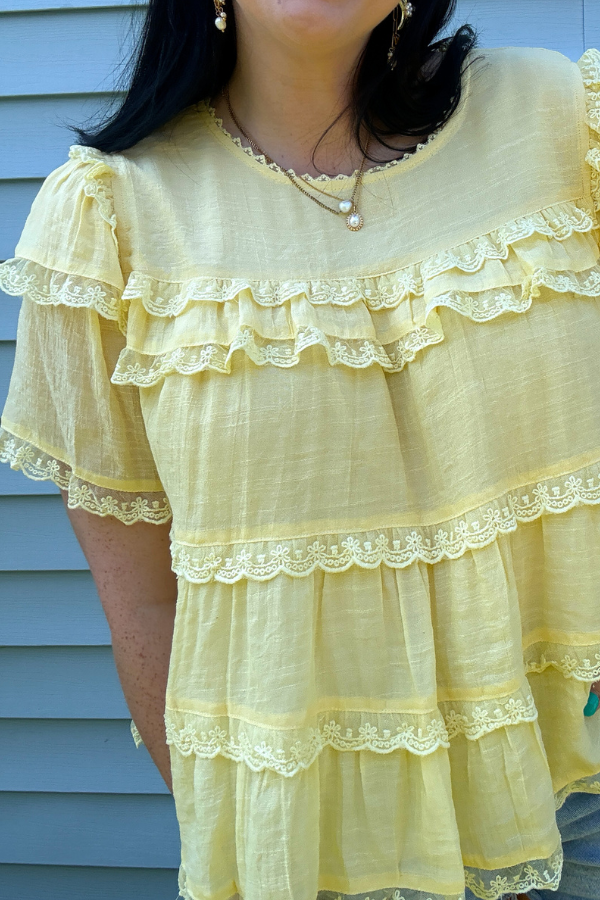 Bright Mornings Top - Shop Ravel