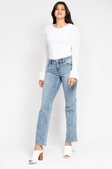 Judy Blue Mid Rise Dad Jean