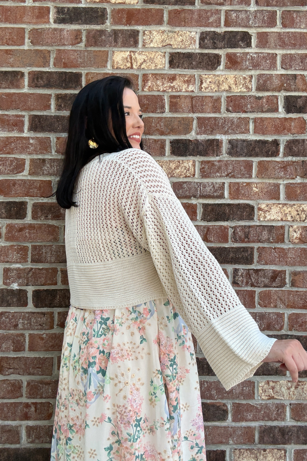 Crop Cardigan Sweater