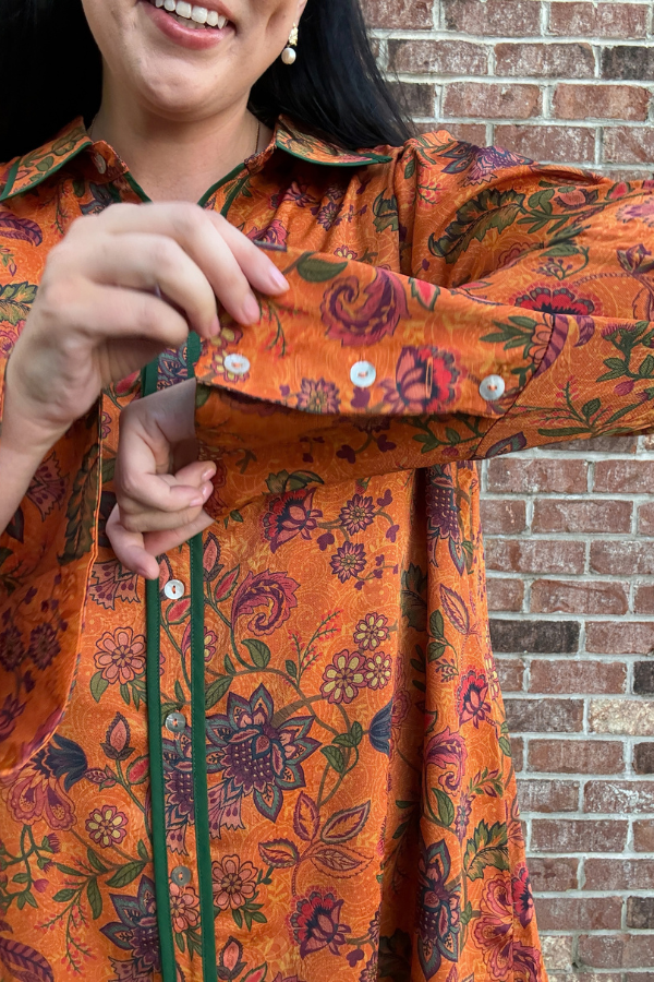 Piping Detail Dress