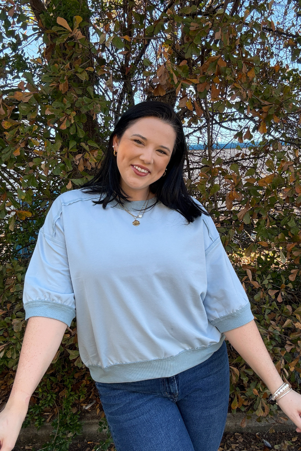 Rounded Out Top - Shop Ravel