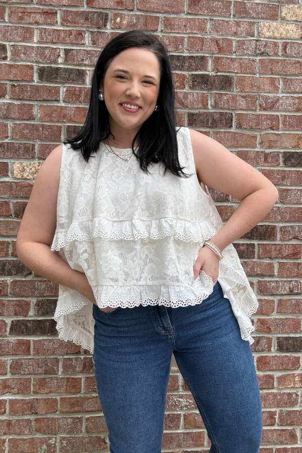 Lace Moment Top - Shop Ravel