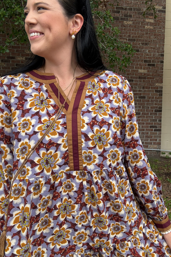 Split Neck Dress - Shop Ravel