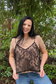 Lace Overlay Top