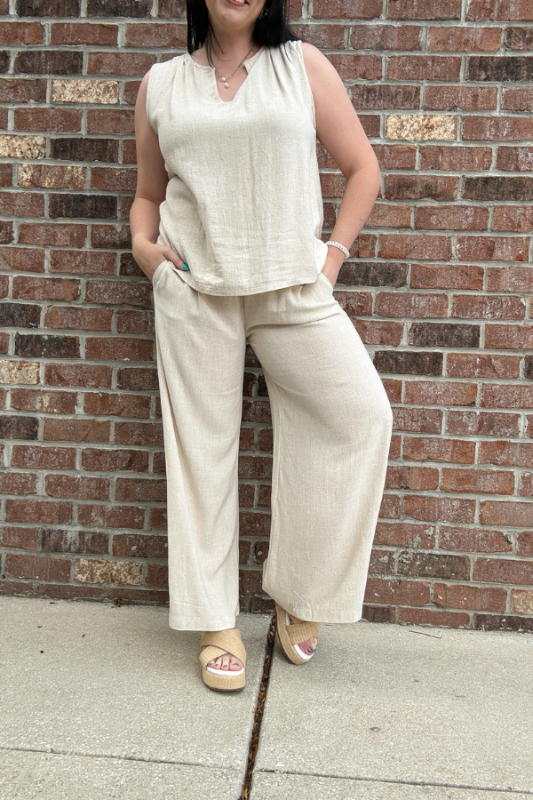 Linen Set- Pants - Shop Ravel