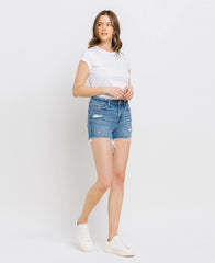 Vervet High Rise Denim Shorts