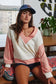 Contrast Details Terry Top
