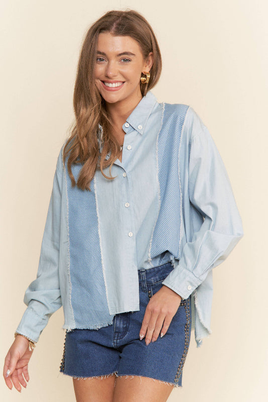 Baby Blue Top