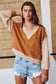 Contrast Details Terry Top