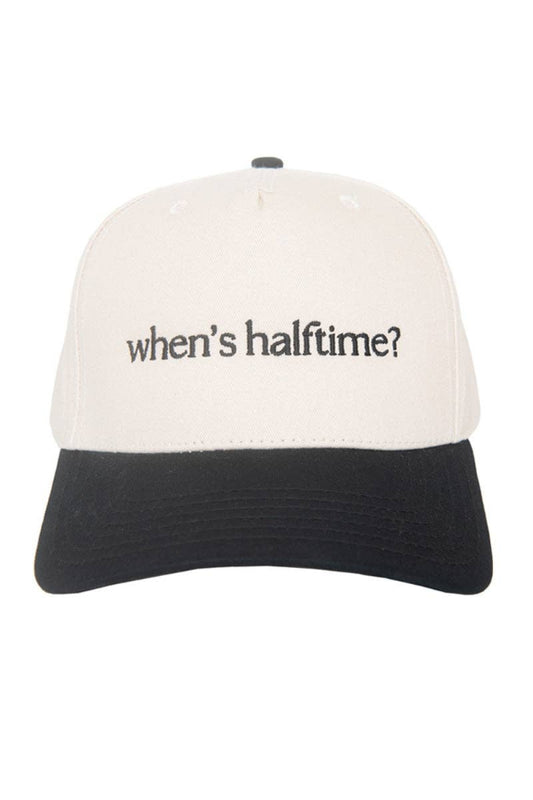 When's Halftime? Wholesale Two-Toned Vintage Hat