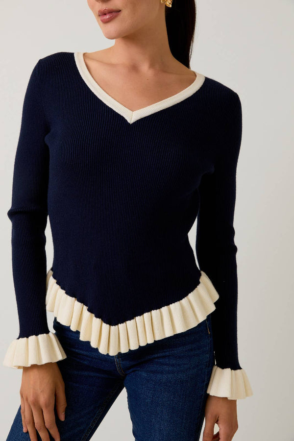 Ribbed Knit Sweater
