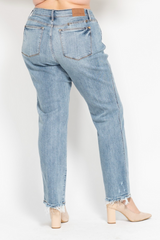 Judy Blue Mid Rise Dad Jean