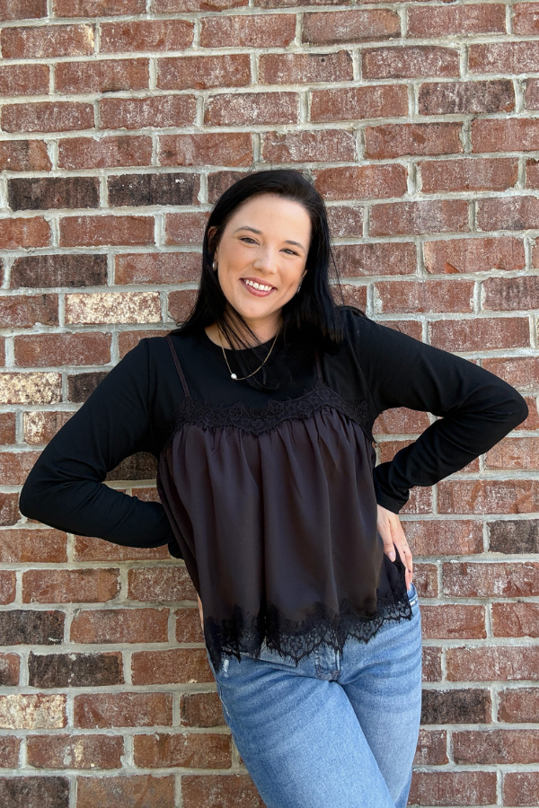 All in the Details Lace Top