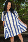 Twice the Stripe Dress