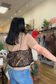 Lace Overlay Top