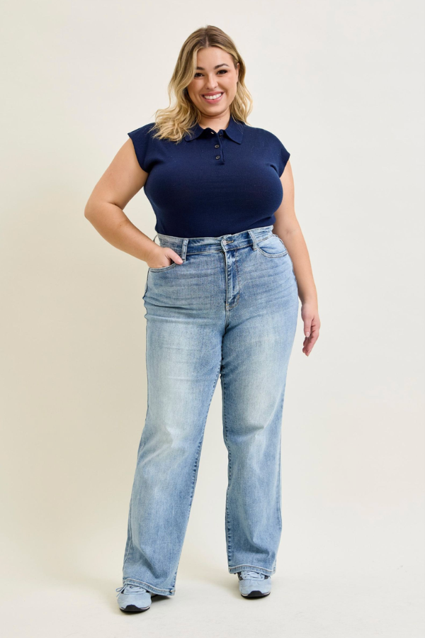 Judy Blue High Rise Straight Leg - 82501
