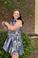 Patchwork Print Dress