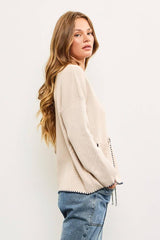 Ribbed Knit Top