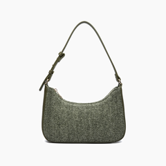 Eden Fall Straw Shoulder Bag