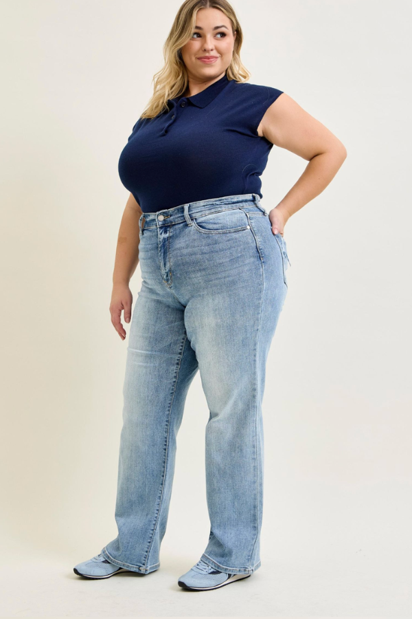 Judy Blue High Rise Straight Leg - 82501