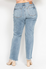 Judy Blue Mid Rise Dad Jean