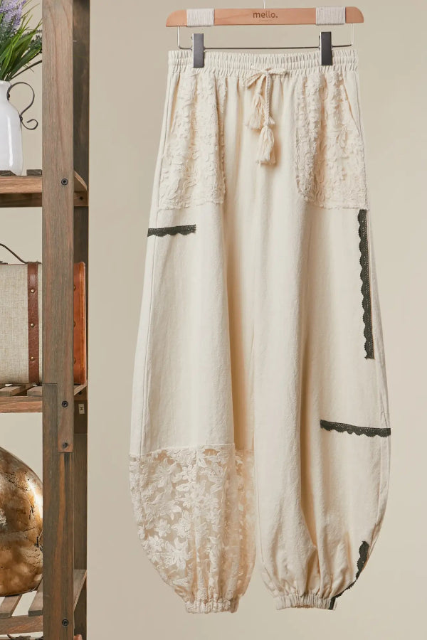 Lace Accent Bottoms