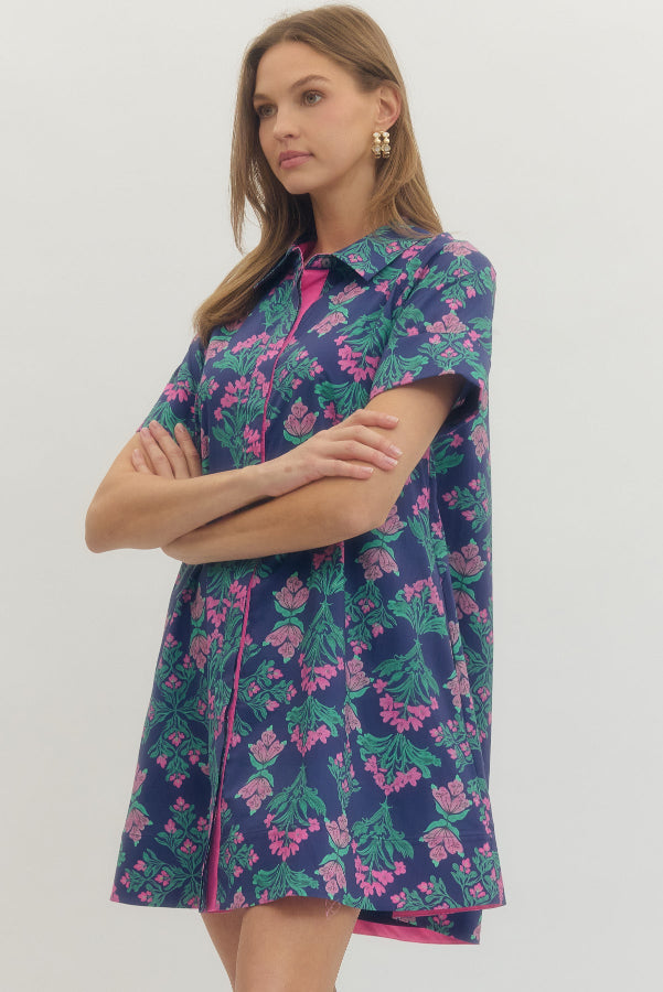 Navy Nights Dress - Shop Ravel