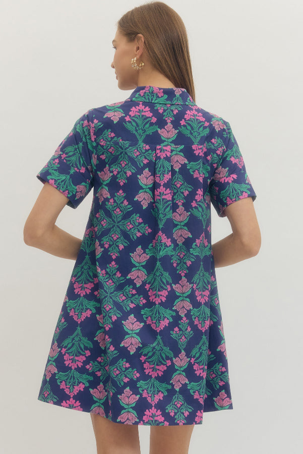 Navy Nights Dress - Shop Ravel