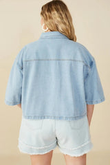 Boxed Out Denim Jacket
