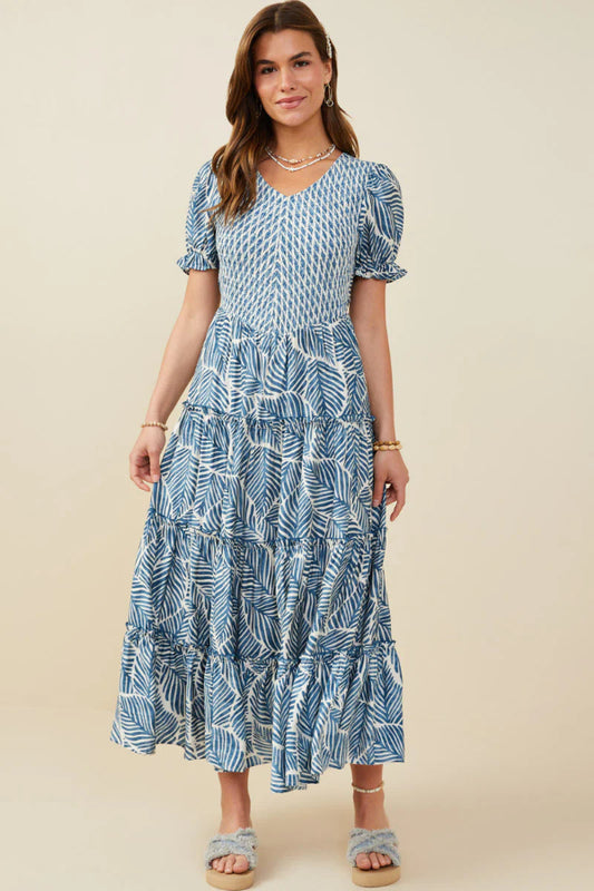 Botanical Midi Dress