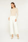 Mica White Wide Leg Jeans