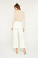 Mica White Wide Leg Jeans