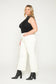 Mica White Wide Leg Jeans