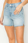 Risen High Rise Cut Off Shorts - Shop Ravel