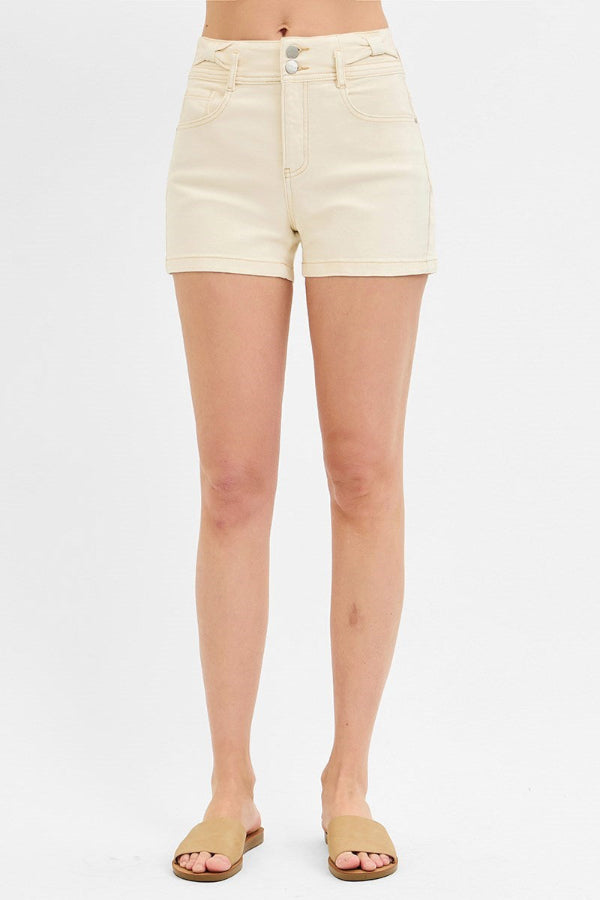 Risen Tummy Control Bow Detail Shorts - Shop Ravel