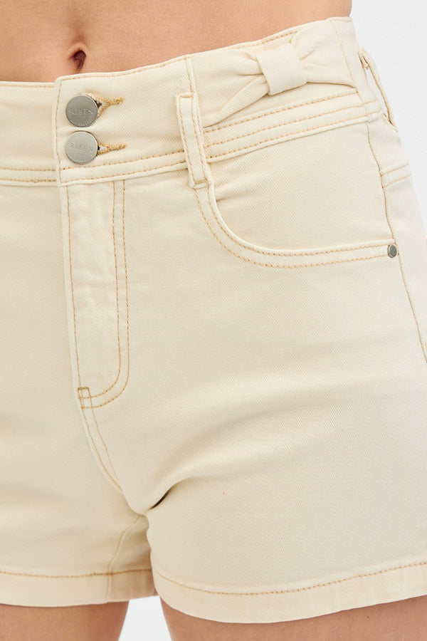 Risen Tummy Control Bow Detail Shorts - Shop Ravel