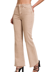 FULL LENGTH Back at It Pants -Ash Mocha