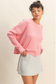 Open Back Top- Pink