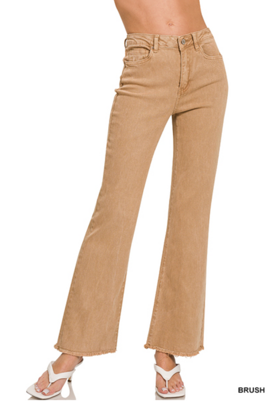 FULL LENGTH Back at It Pants -Brush
