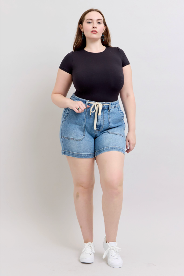 Judy Blue Jogger Shorts- 150308