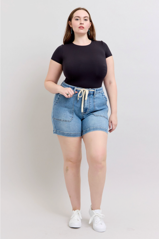 Judy Blue Jogger Shorts- 150308