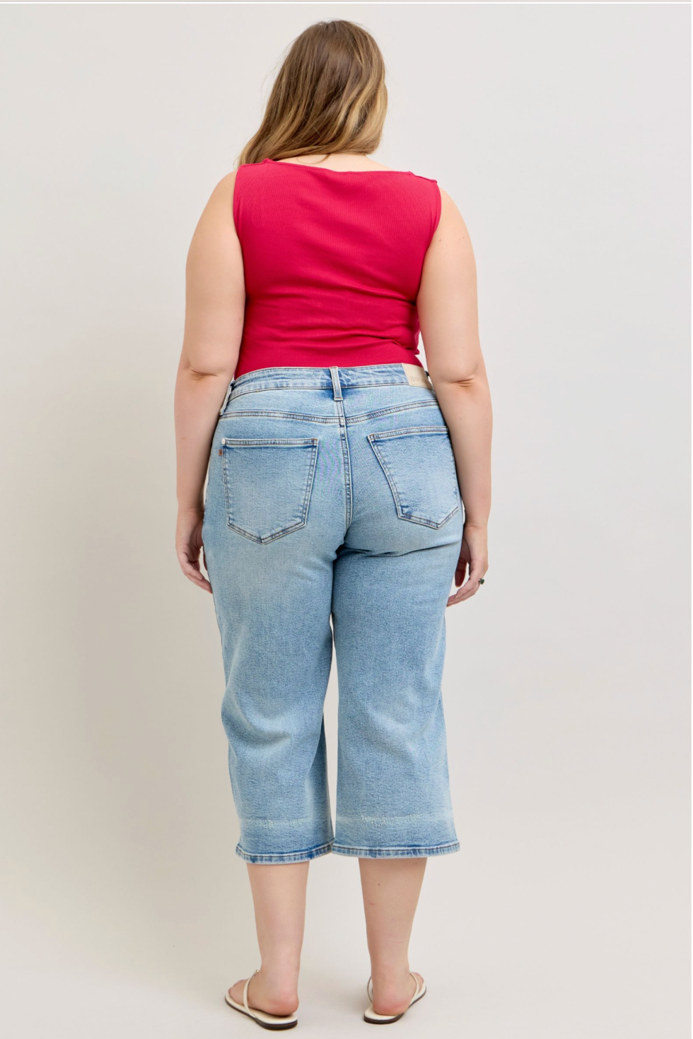 Judy Blue Mid Rise Crop- 881106 - Shop Ravel