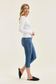 Judy Blue Mid Rise Capri- 72122REG