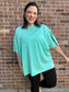Acid Wash Tee- Mint - Shop Ravel