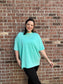 Acid Wash Tee- Mint - Shop Ravel