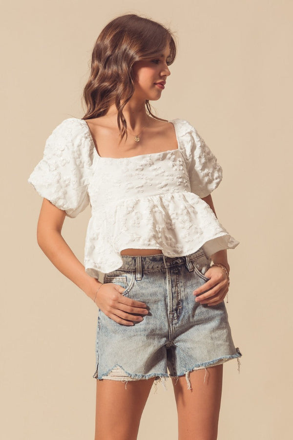 Mid Rise Distressed Denim Shorts - Shop Ravel