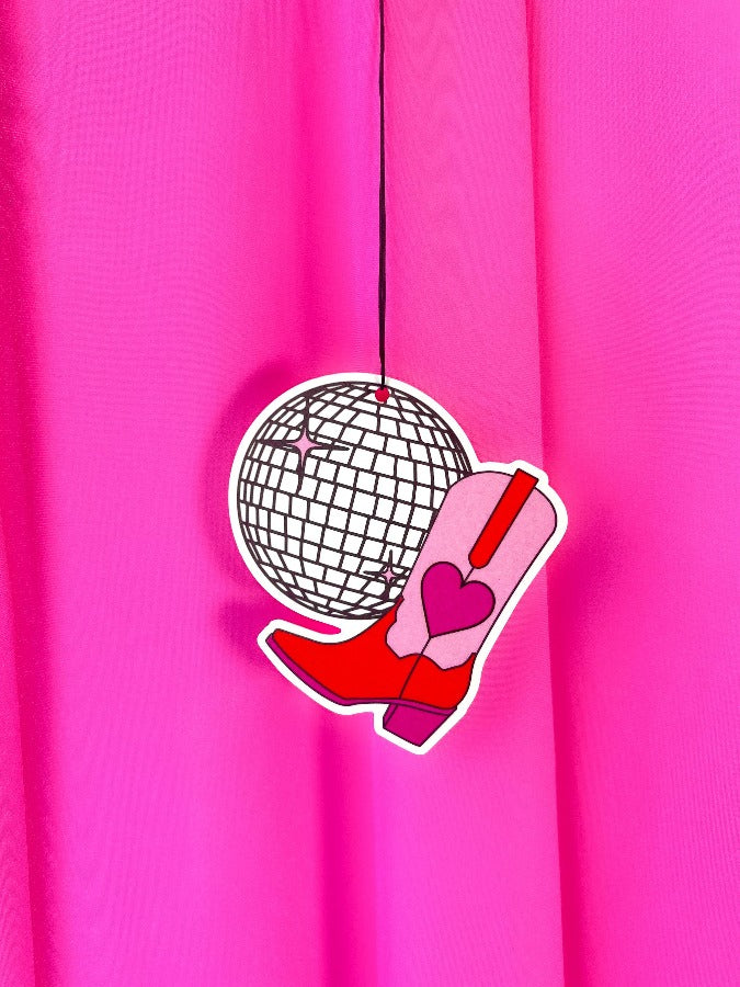 A Shop of Things Accessories Disco Cowgirl Air Freshener